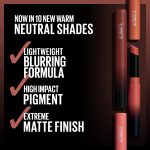 Maybelline Color Sensational Ultimatte Matte Lipstick, Non-Drying, Intense Color Pigment, More Blush, Rose Pink, 1 Count - Image 4